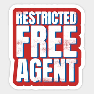 Restricted Free Agent Sticker